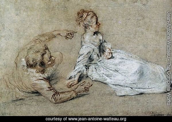 Sitting Couple c. 1716