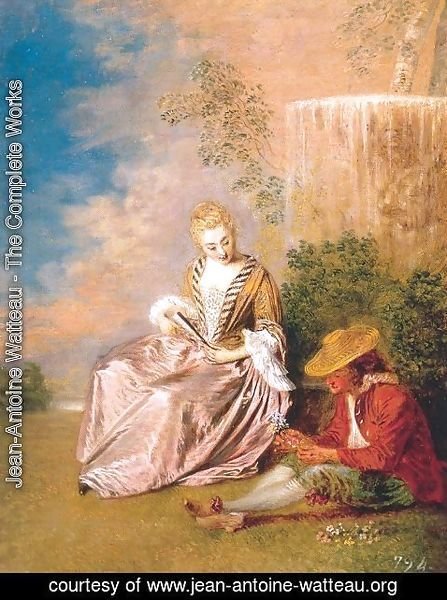 Jean-Antoine Watteau - The Anxious Lover 1719