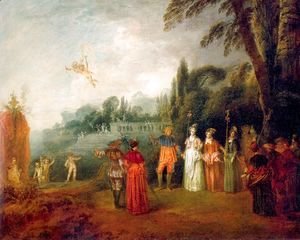 Jean-Antoine Watteau - The Island of Cythera 1709