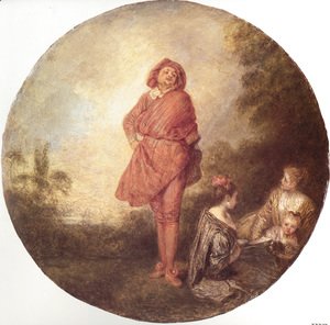 Jean-Antoine Watteau - L'Orgueilleux (The Proud One)