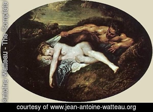 Jean-Antoine Watteau - Jupiter & Antiope