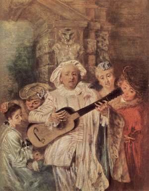 Gilles and his Family c. 1716