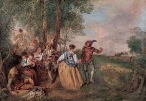 Jean-Antoine Watteau - Shepherds
