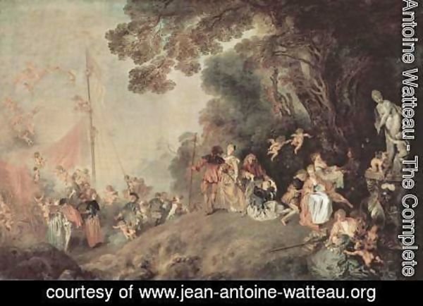 Jean-Antoine Watteau - Embarkation for Cythera