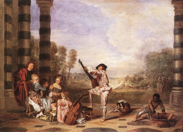 Les Charmes de la Vie (The Music Party) c. 1718