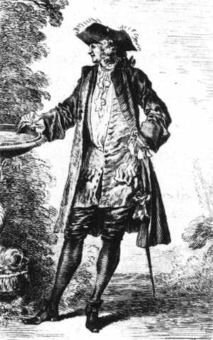 Jean-Antoine Watteau - Standing Man