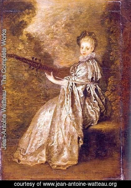 Jean-Antoine Watteau - The Artful Girl 1717