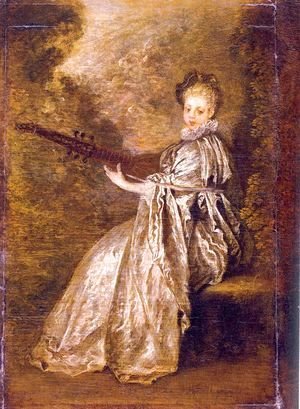 Jean-Antoine Watteau - The Artful Girl 1717