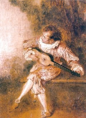 Jean-Antoine Watteau - The Serenader 1717
