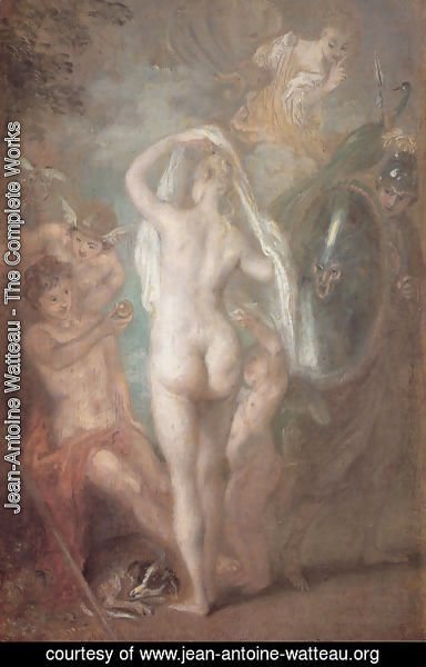 Jean-Antoine Watteau - Le Jugement de Paris (The Judgement of Paris)