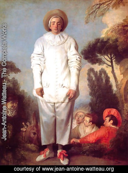 Jean-Antoine Watteau - Pierrot (or Gilles)