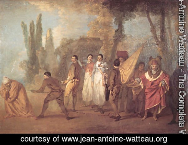 Jean-Antoine Watteau - Qu'ay-je fait, assassins maudits (Whatever I build, assassins destroy)