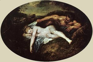 Jean-Antoine Watteau - Jupiter & Antiope
