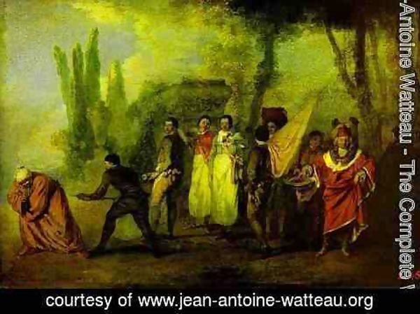 Jean-Antoine Watteau - Satire on Physicians