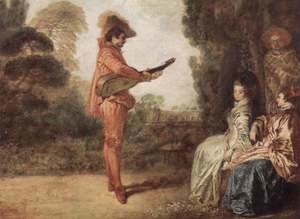 Jean-Antoine Watteau - The Seducer