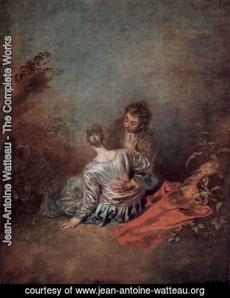 Jean-Antoine Watteau - The lucky case