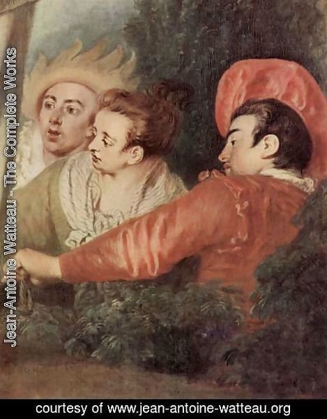 Jean-Antoine Watteau - Gilles (detail)
