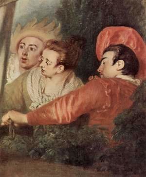 Jean-Antoine Watteau - Gilles (detail)