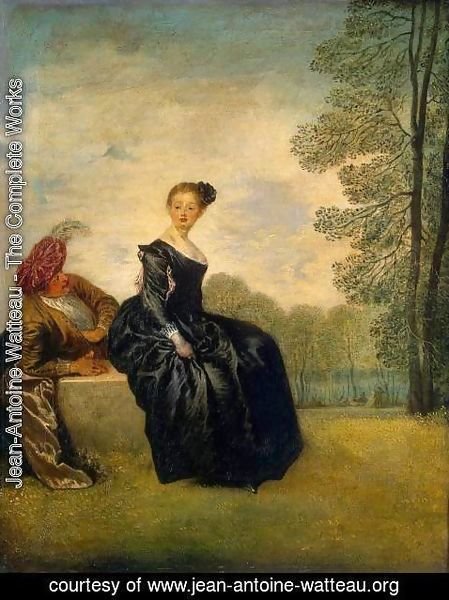 Jean-Antoine Watteau - La Boudeuse