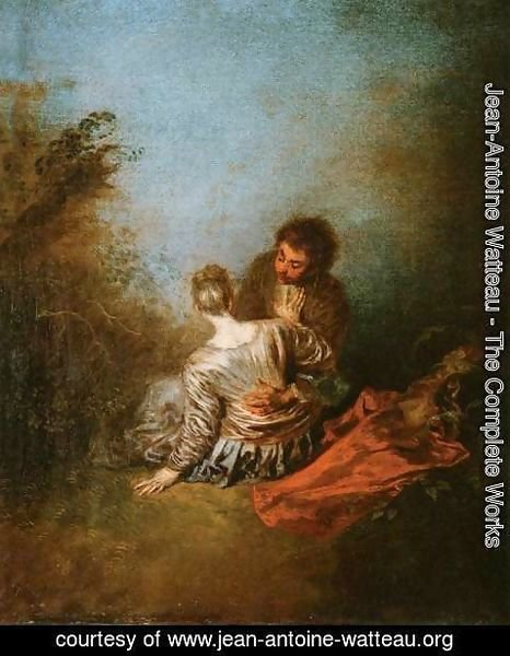 Jean-Antoine Watteau - The Blunder