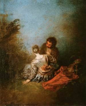 Jean-Antoine Watteau - The Blunder