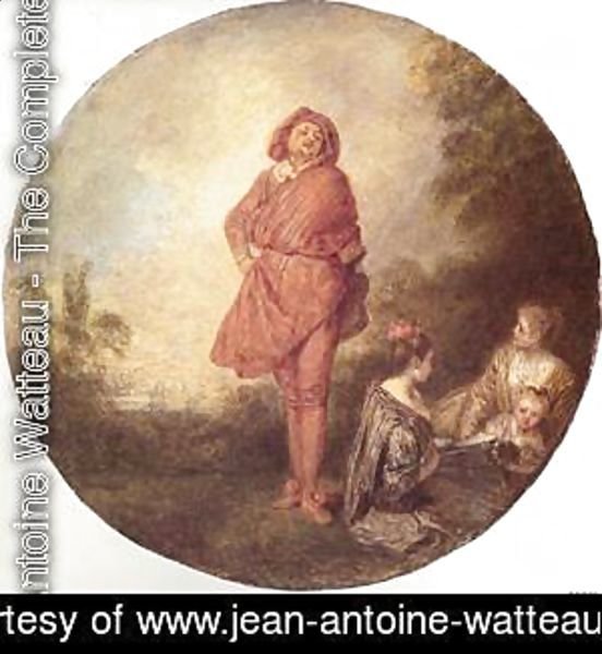 Jean-Antoine Watteau - L-Orgueilleux