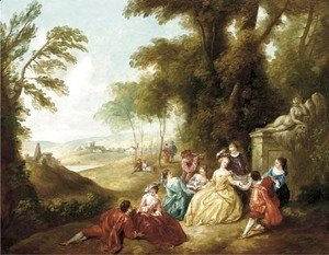 Jean-Antoine Watteau - Fete Champetre