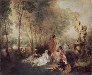 Jean-Antoine Watteau - Fetes galantes