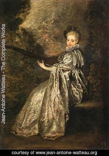 Jean-Antoine Watteau - The Delicate Musician