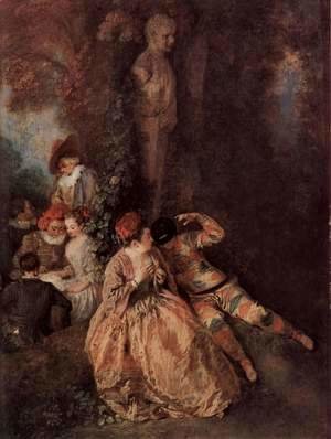 Jean-Antoine Watteau - The Harlekin