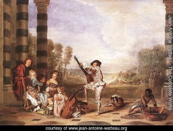Les Charmes de la Vie (The Music Party) c. 1718