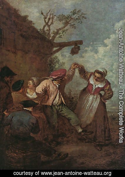 Jean-Antoine Watteau - Peasant Dance