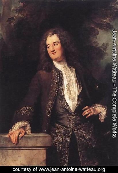 Jean-Antoine Watteau - Portrait of a Gentleman 1715-20