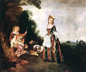 Jean-Antoine Watteau - The Dance 1716-18