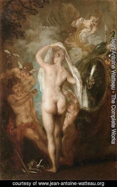 Jean-Antoine Watteau - The Judgement of Paris