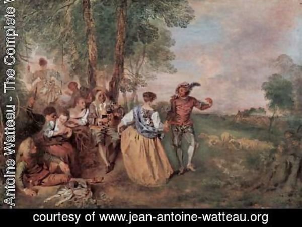 Jean-Antoine Watteau - Shepherds
